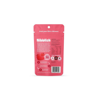 Nibblish Gently Baked Strawberry - 80g