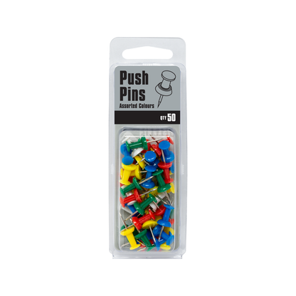 Pinnacle Push Pins - 50 Pack