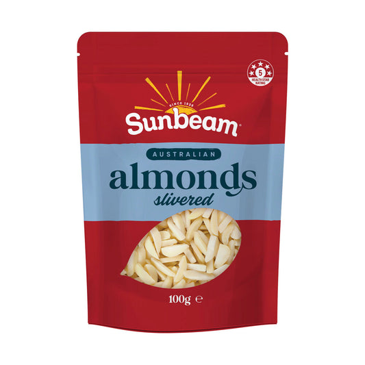 Sunbeam Australian Nuts Slivered Almonds - 100g