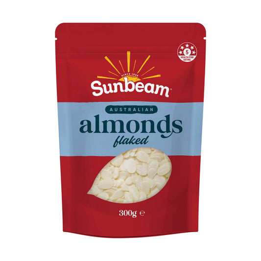 Sunbeam Australian Nuts Flaked Almonds - 300g