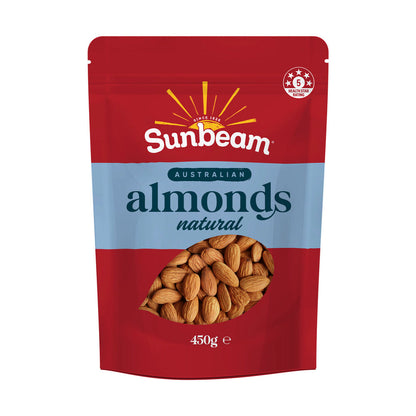 Sunbeam Australian Nuts Natural Almonds - 450g