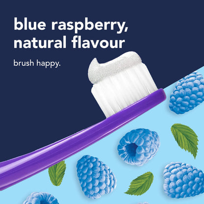 Hello Flouride Toothpaste Blue Raspberry 110g
