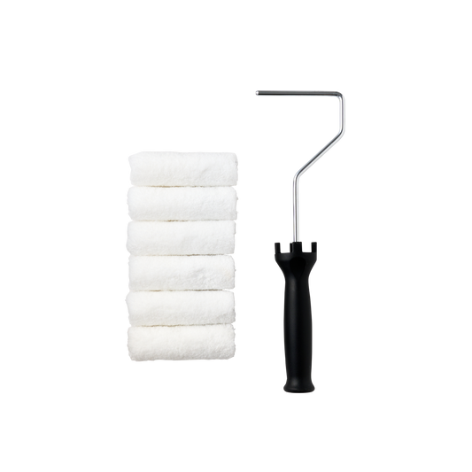 Pro Renovator Microfibre Mini Roller - 100mm - 7 Pack