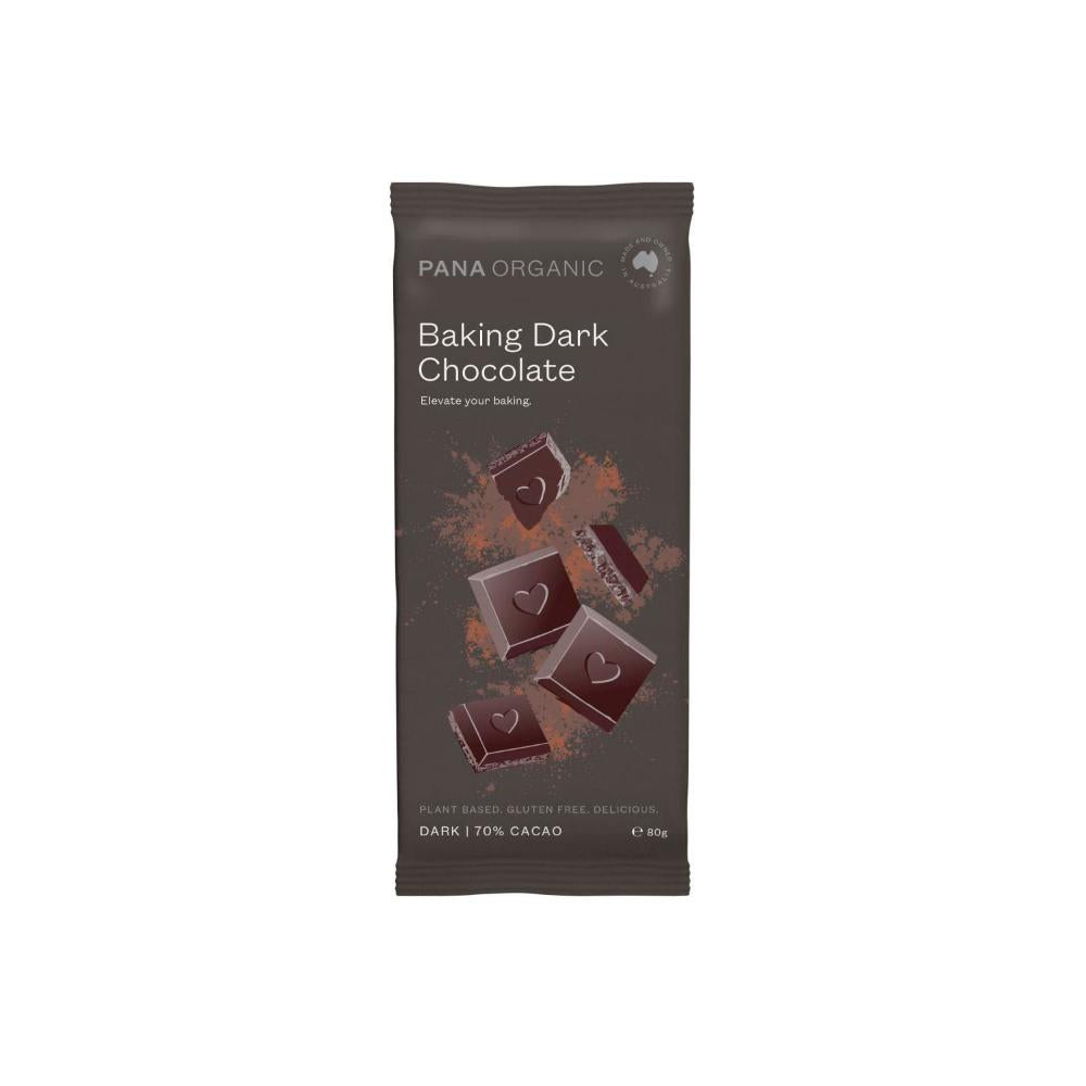 Pana Organic Dark Baking Chocolate Block - 80g