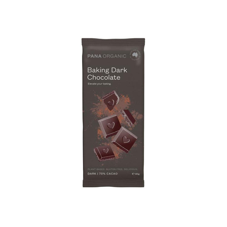 Pana Organic Dark Baking Chocolate Block - 80g