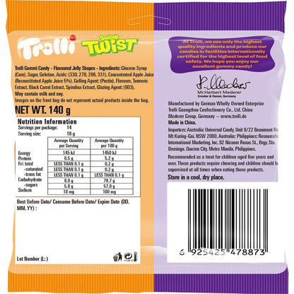 Trolli Squiggle Twist Sweet & Sour 140g