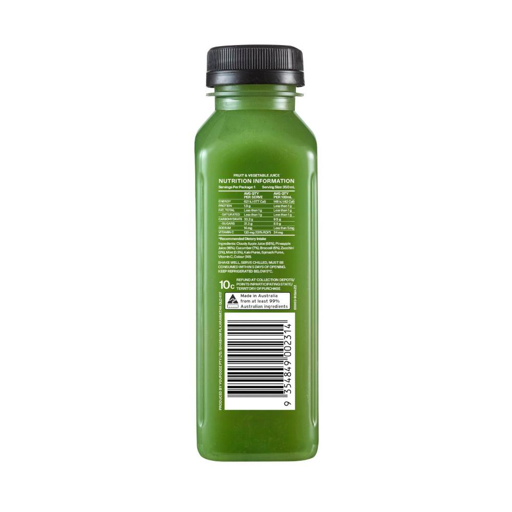 Youfoodz Youjuice Getcha Greens - 350mL