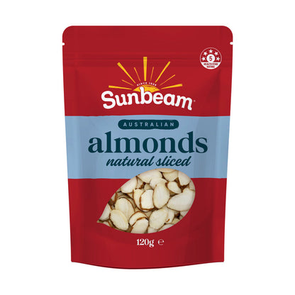 Sunbeam Natural Sliced Almonds - 120g