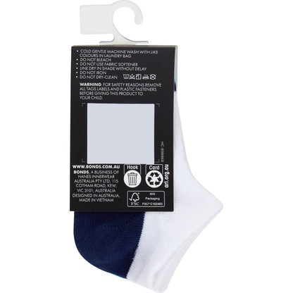 Bonds Lightweight Low Cut Socks For Babies 3 Pack