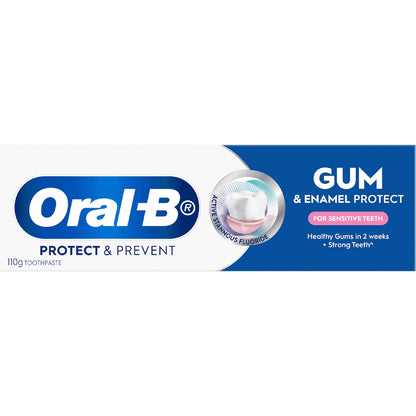 Oral-b Gum Care & Enamel Sensitive Protect Mint Toothpaste 110g