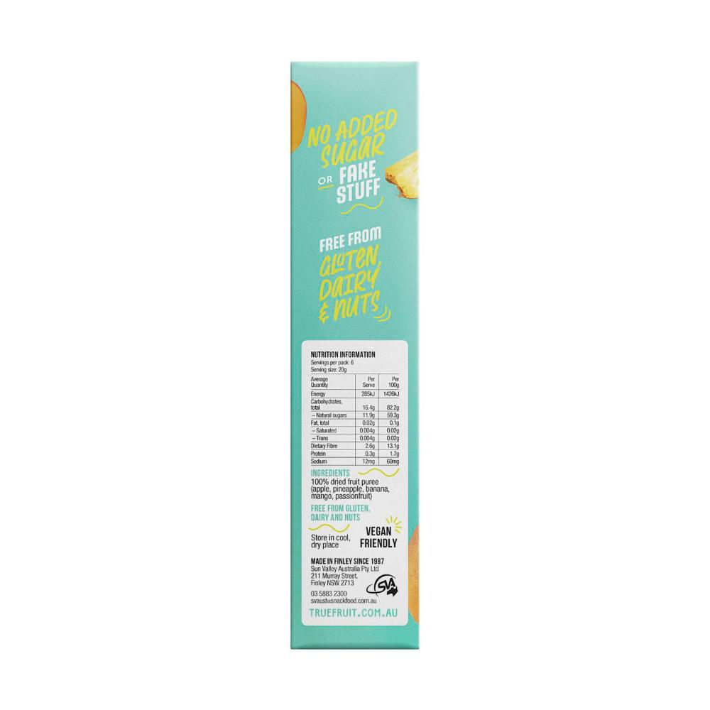 True Fruit Strips Tropicana - 120g
