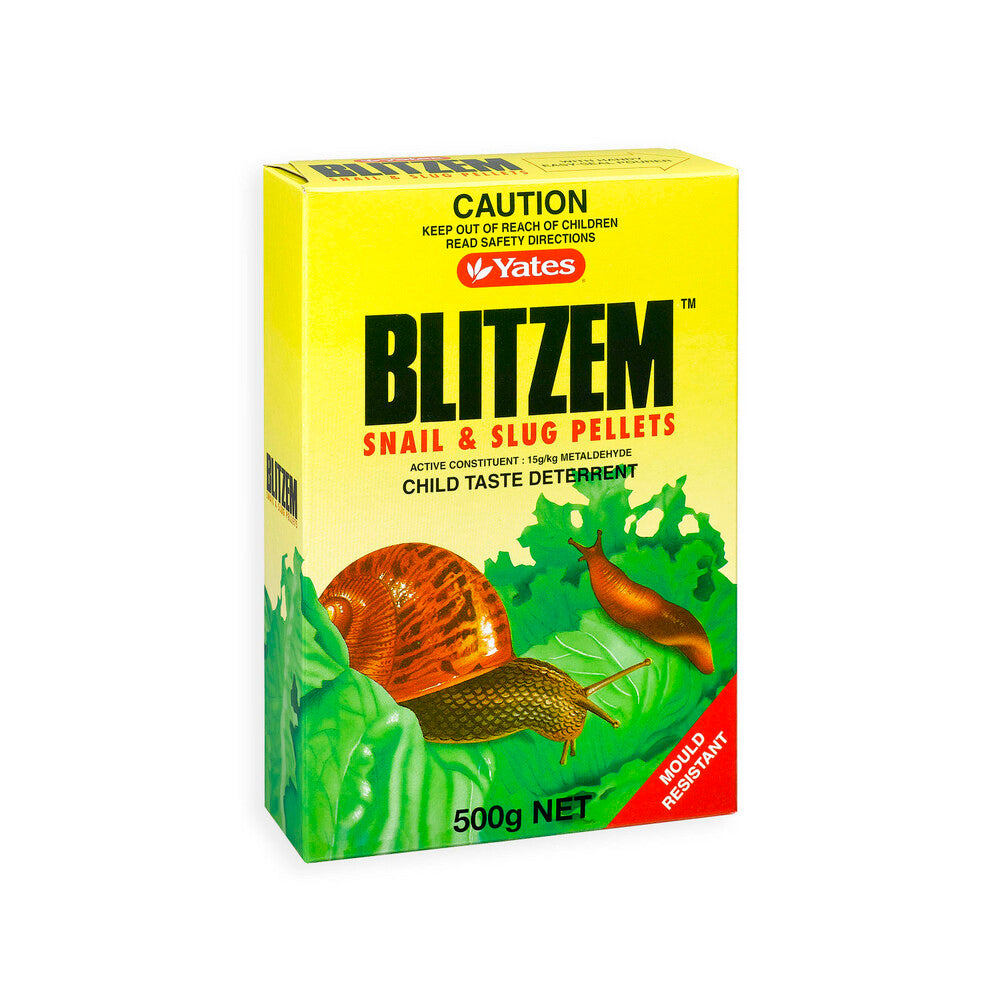 Yates Blitzem Snail Slug Killer Bait Pellets - 500g