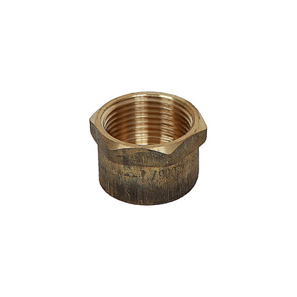 Brasshards Brass Threaded Cap - 20mm