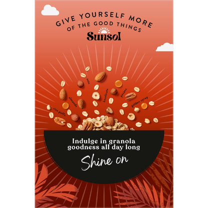 Sunsol Wholegrain Granola Chunky Nut 450g