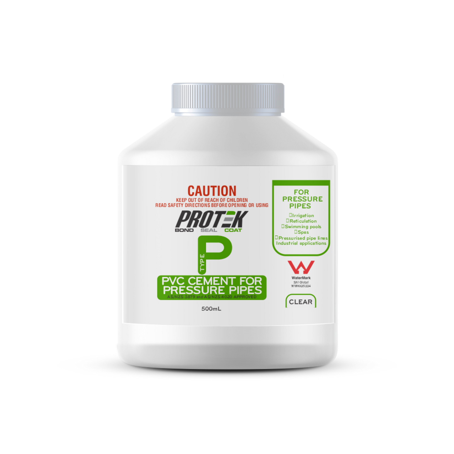Protek PVC Cement - 500ml - Clear