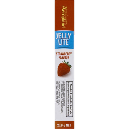 Aeroplane Jelly Lite Strawberry Flavour Low Calorie Jelly Crystals 2x9g