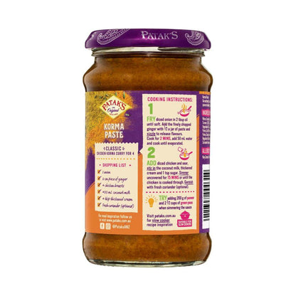 Patak's Korma Curry Paste Mild - 290g