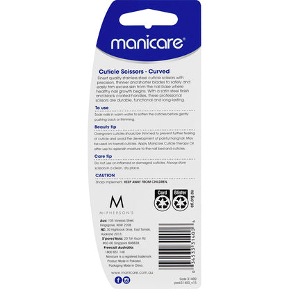 Manicare Cuticle Scissors Curved Each