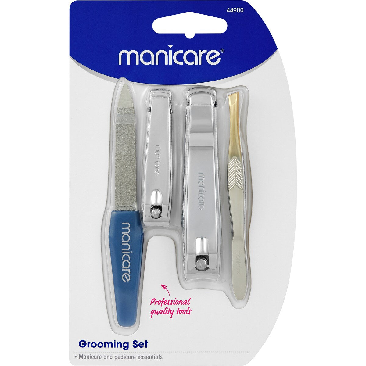 Manicare Nail Grooming Set Manicure & Pedicure 4 Pack