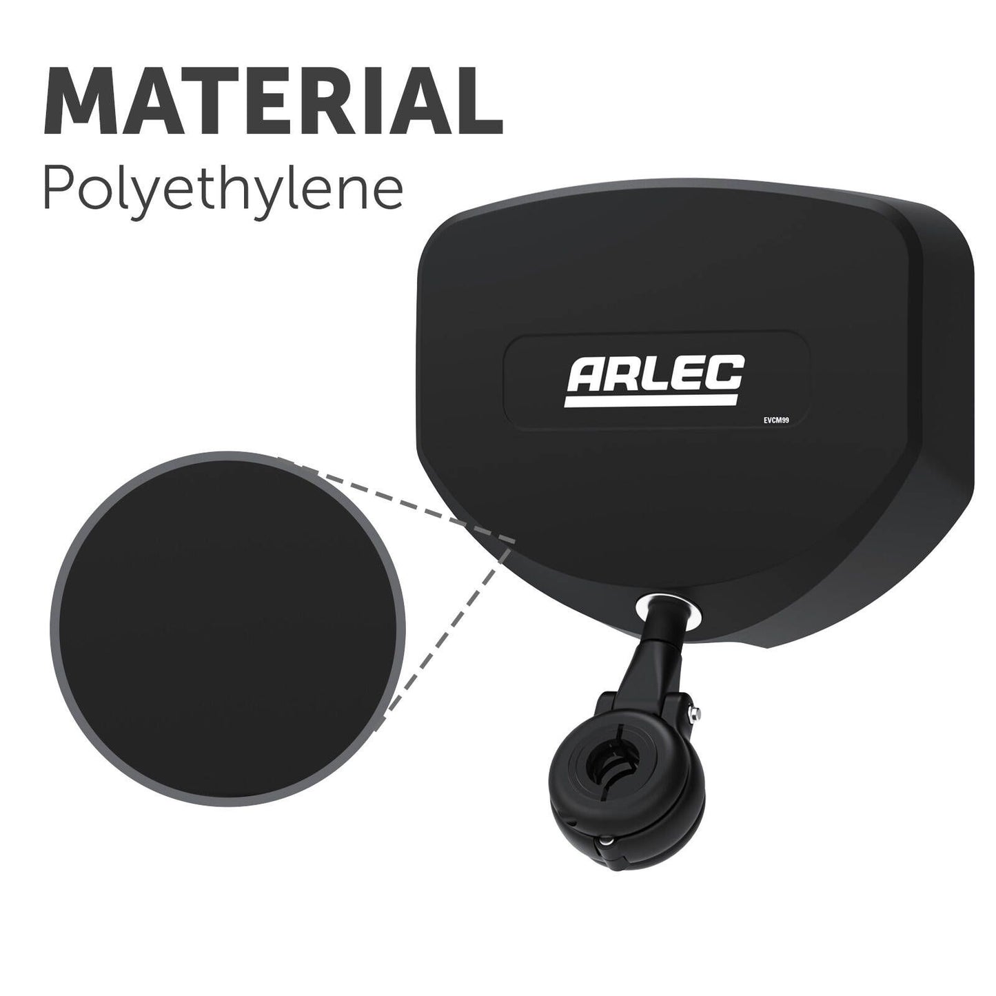 Arlec EV Charging Cable Retractor - Black
