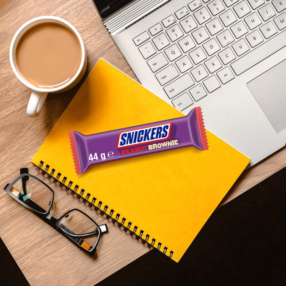 Snickers Peanut Brownie Milk Chocolate Bar 44g