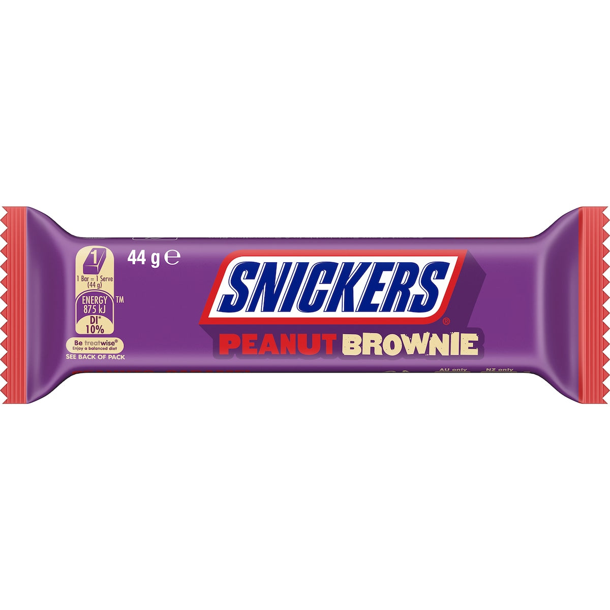 Snickers Peanut Brownie Milk Chocolate Bar 44g