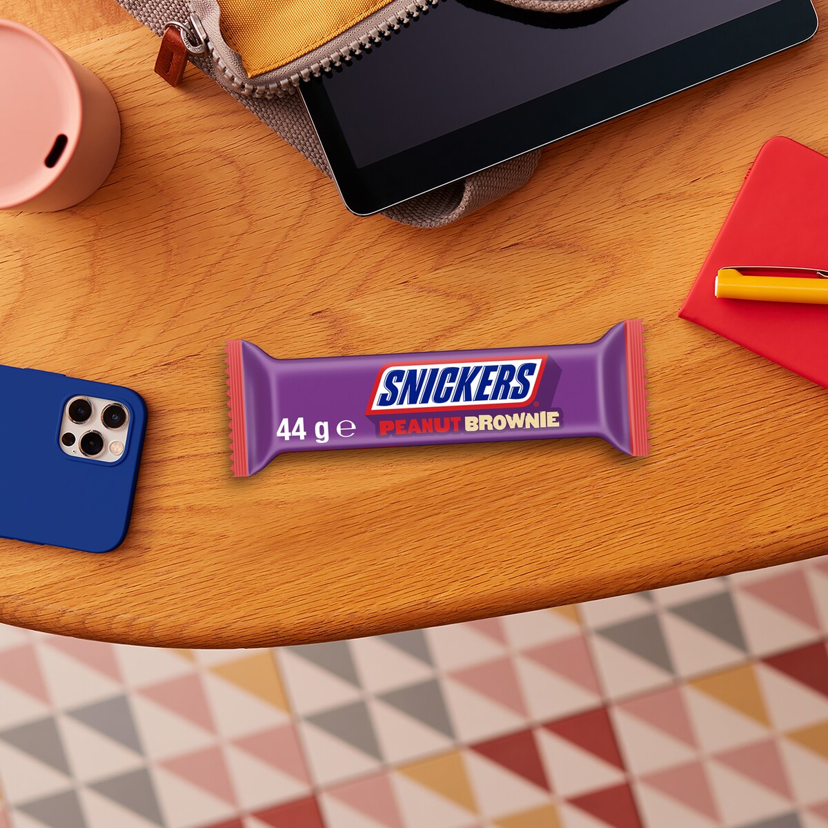 Snickers Peanut Brownie Milk Chocolate Bar 44g