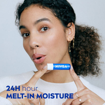 Nivea Lip Original Moisturising Lip Balm For Dry & Cracked Lips 4.8g