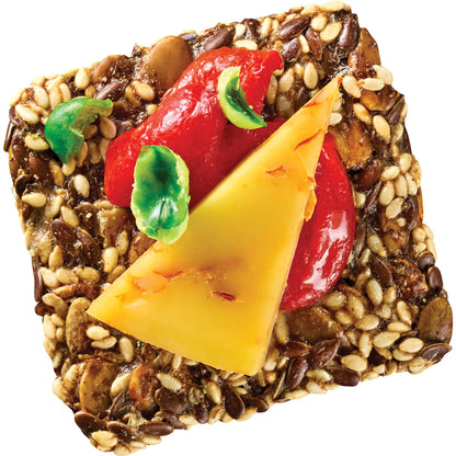 Ob Finest Pumpkin Sesame & Flax Seed Crisps 110g