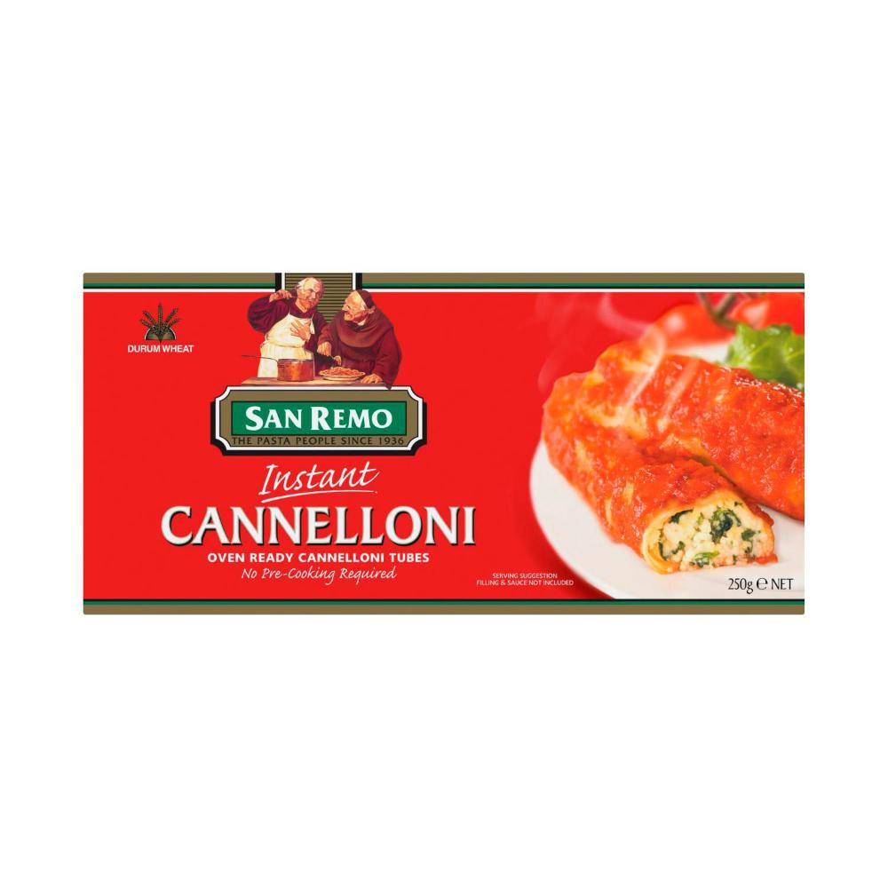 San Remo Instant Pasta Cannelloni - 250g