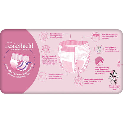 Huggies Ultra Dry Nappy Pants Girls Size 6 (15-20kg) 24 Pack