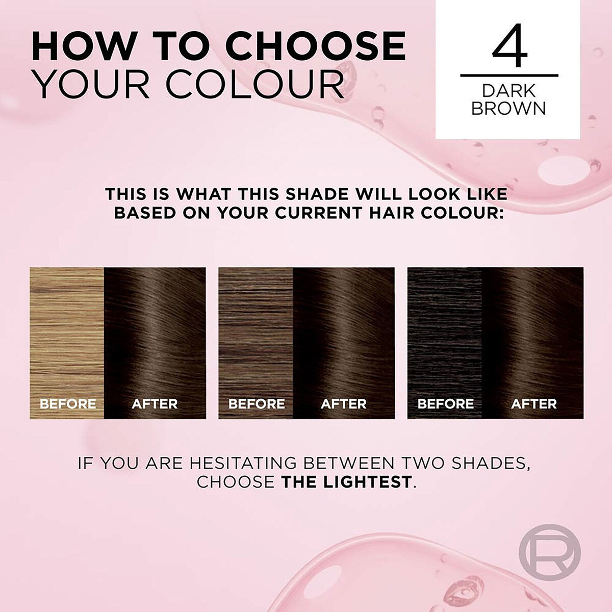 L'oreal Excellence Creme Hair Colour 4 Dark Brown Each