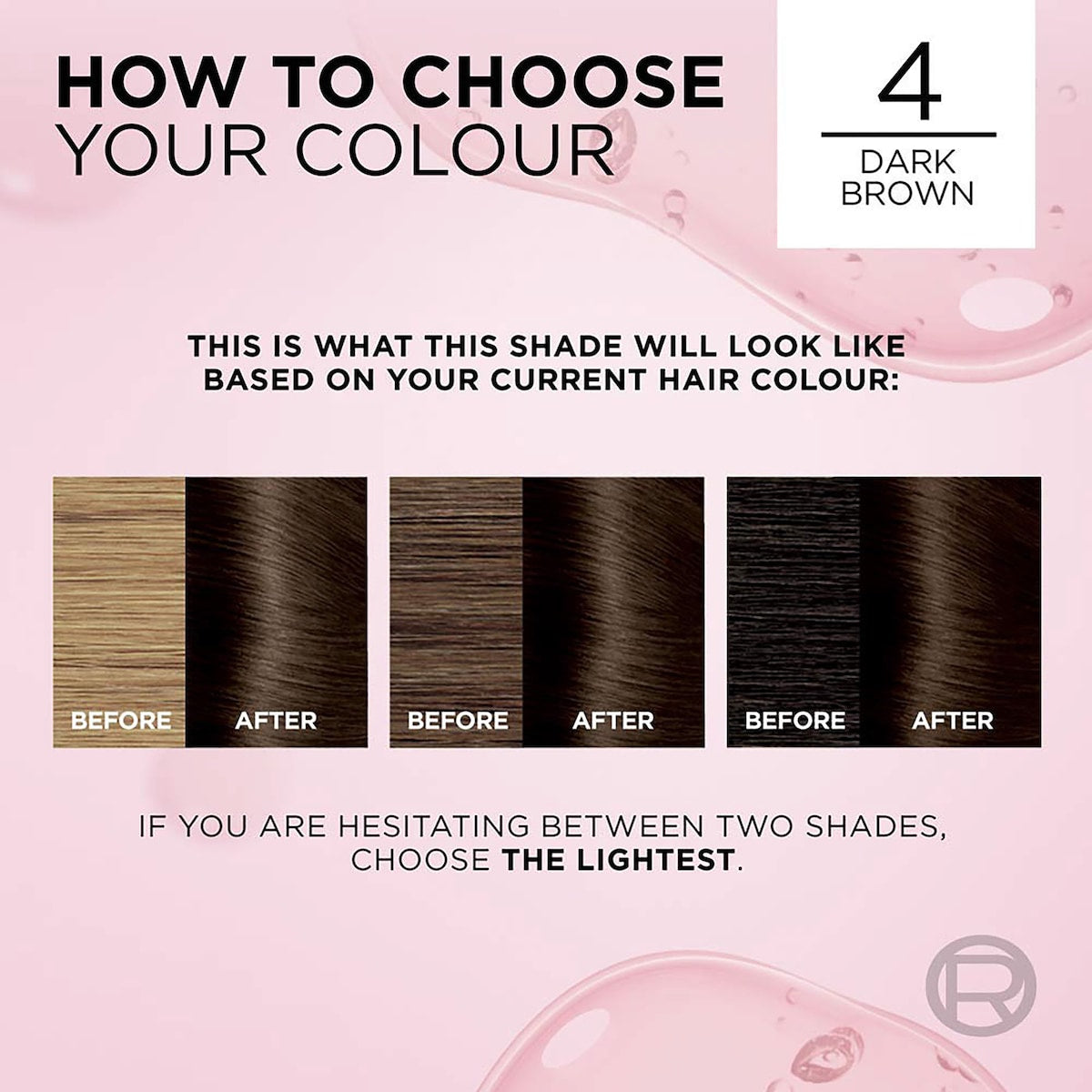 Loreal Paris Excellence Creme Hair Colour 4 Dark Brown Each