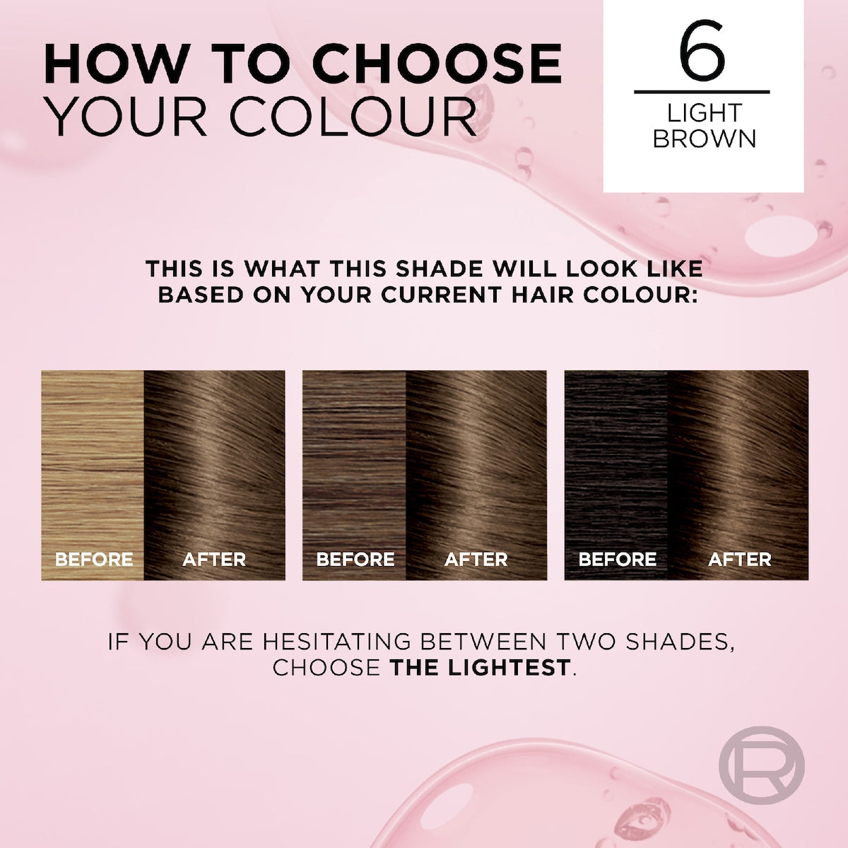 Loreal Paris Excellence Creme Hair Colour 6 Light Brown Each