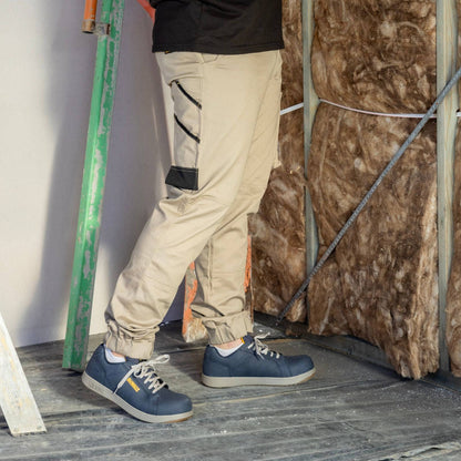 Dewalt Khaki Goldfield Prostretch Trousers Size 38 - 4-Way Stretch - Durable