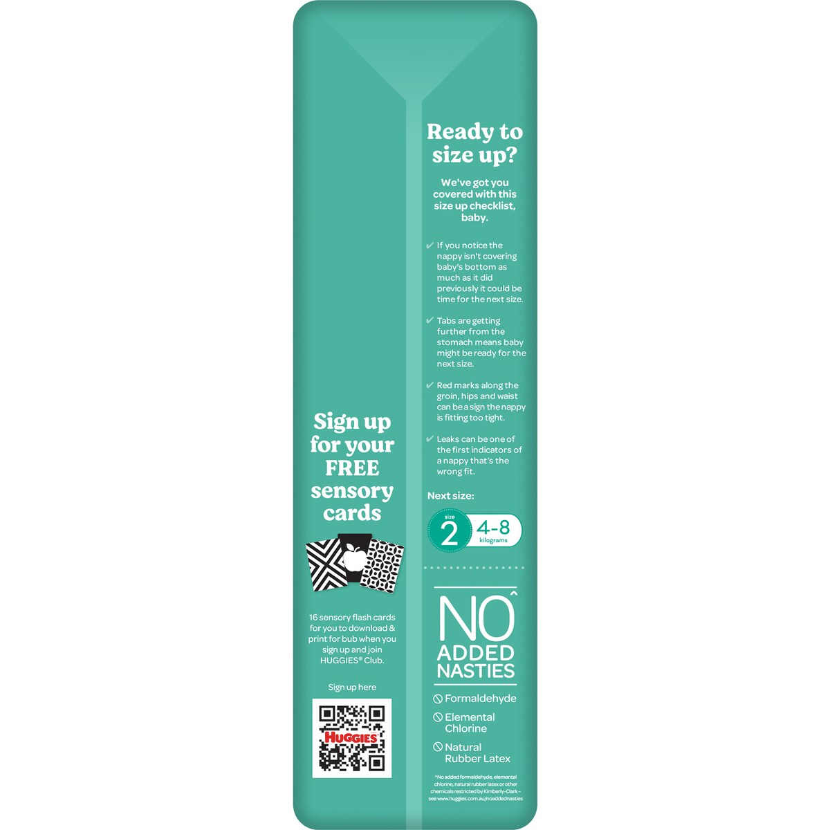 Huggies Newborn Nappies Size 1 (up To 5kg) 54 Pack