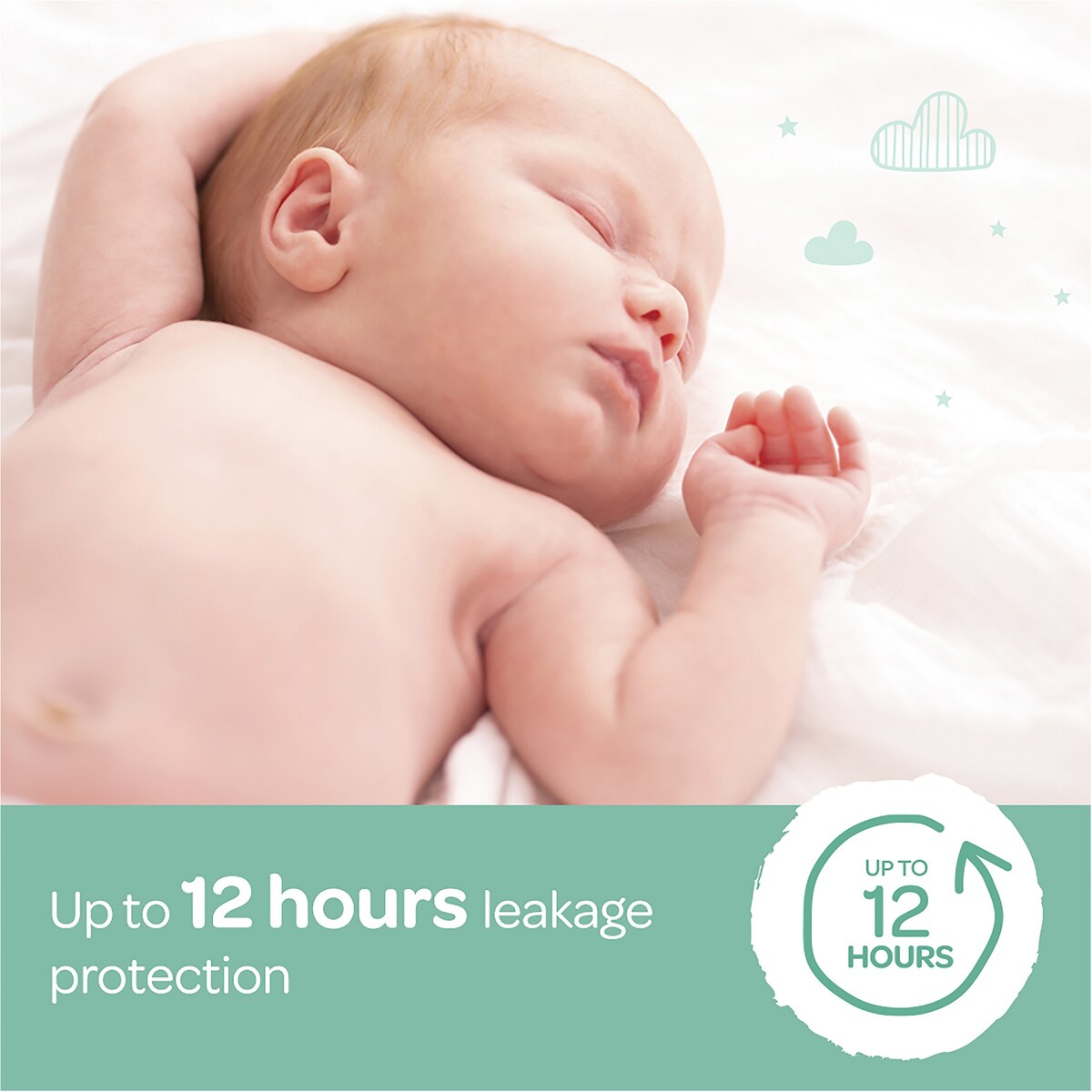 Huggies Newborn Nappies Size 1 (up To 5kg) 54 Pack
