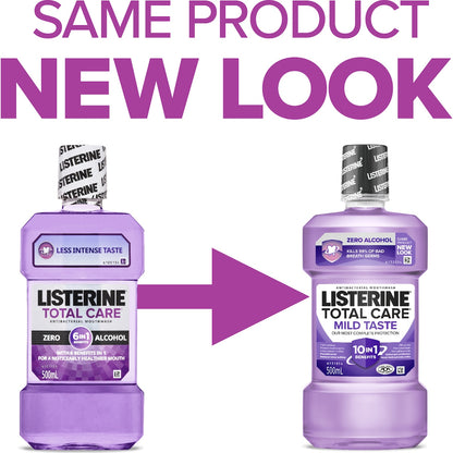 Listerine Mouthwash Total Care Zero Alcohol 1l