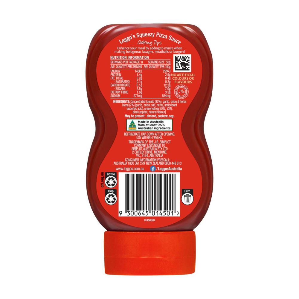 Leggo's Pizza Sauce Squeezy Tomato Paste - 400g