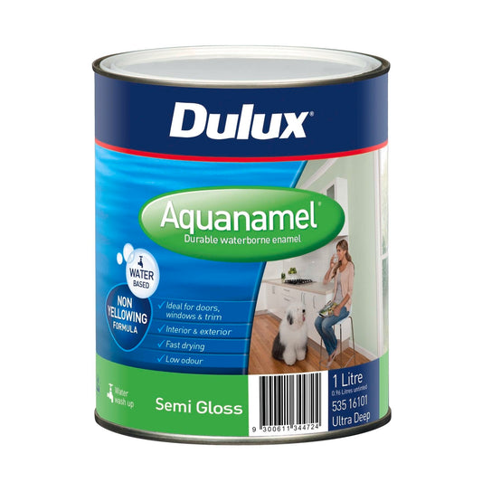 Dulux Aquanamel Semi Gloss Paint - 1L