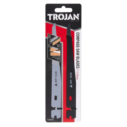 Trojan Compass Saw Blades - 170mm - 2 Pack