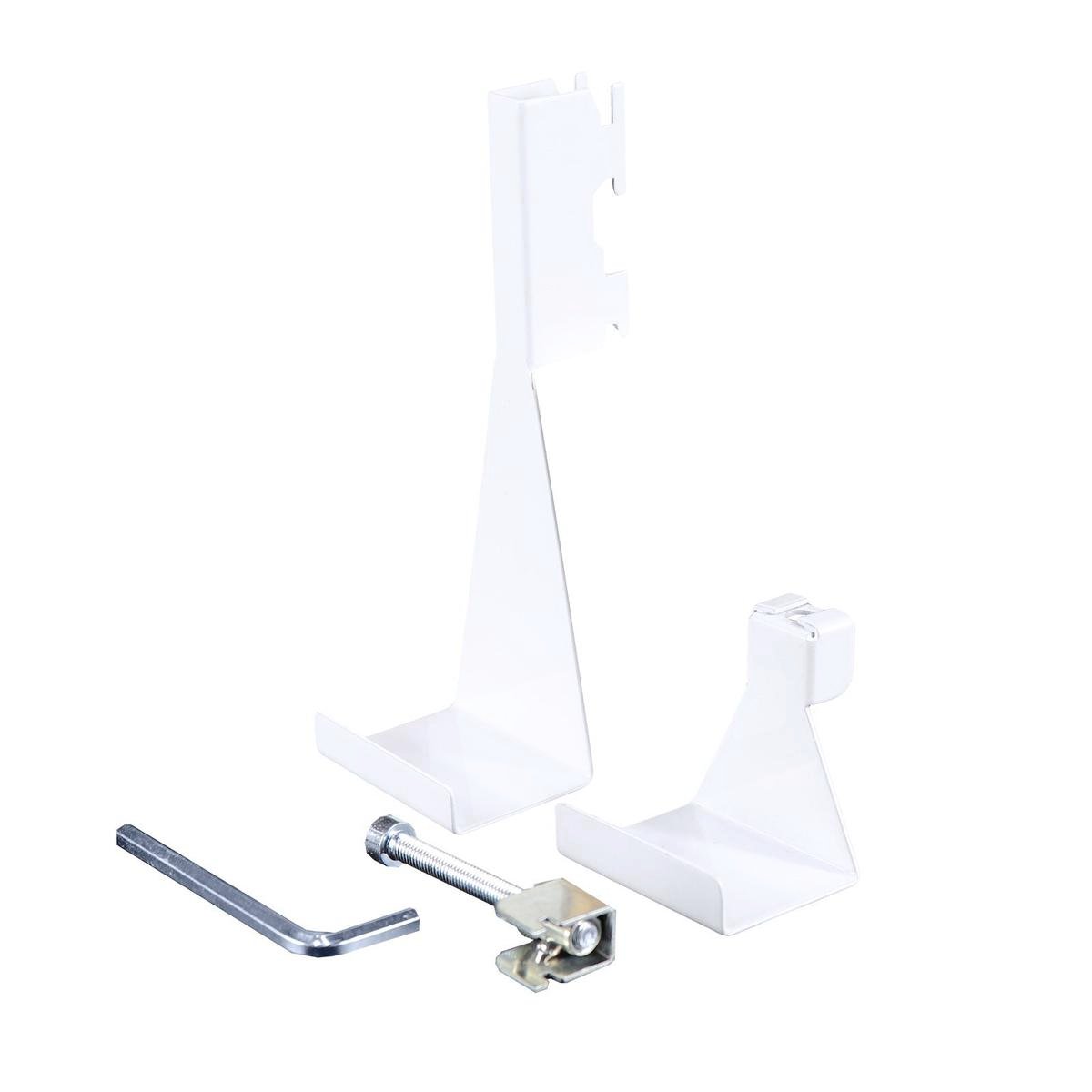 Flexi Storage Over Door Hook - White - Steel - Space Saving Solution