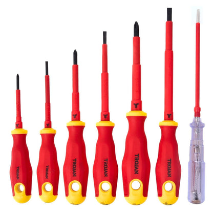 Trojan VDE Screwdriver Set - 7 Piece