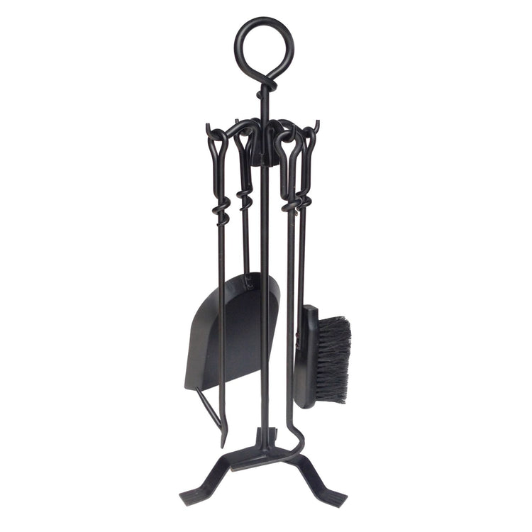Scandia Classic Fire Tool Set Black