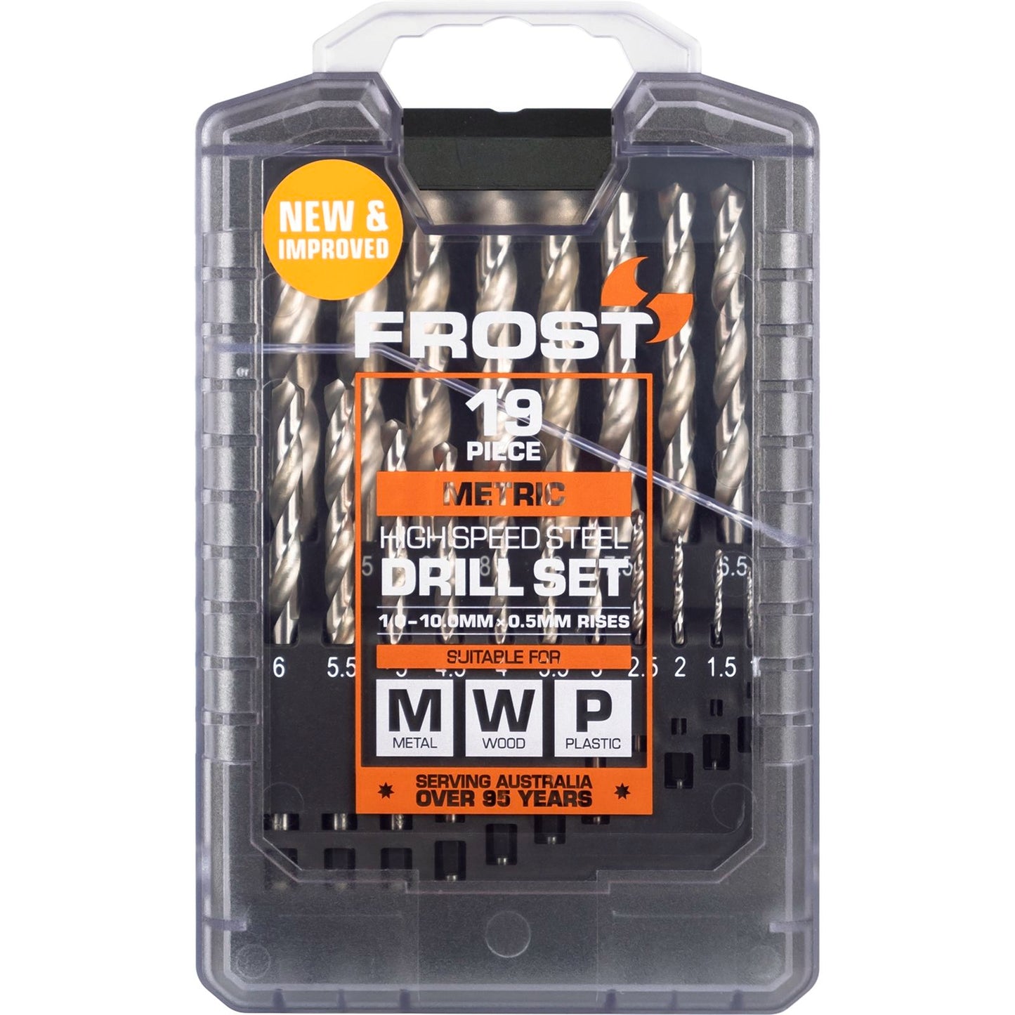 Frost Jobber Drill Set - 19 Piece