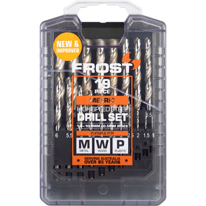 Frost Jobber Drill Set - 19 Piece