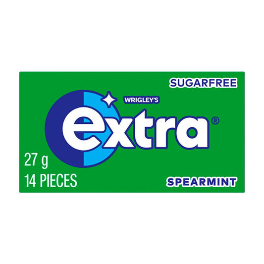 Extra Spearmint Sugar Free Chewing Gum - 27g