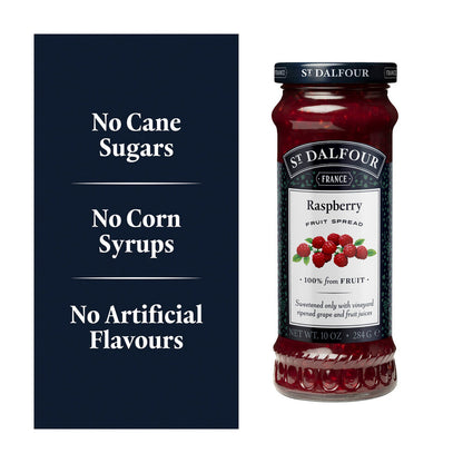 St Dalfour Red Raspberry Spread - 284g