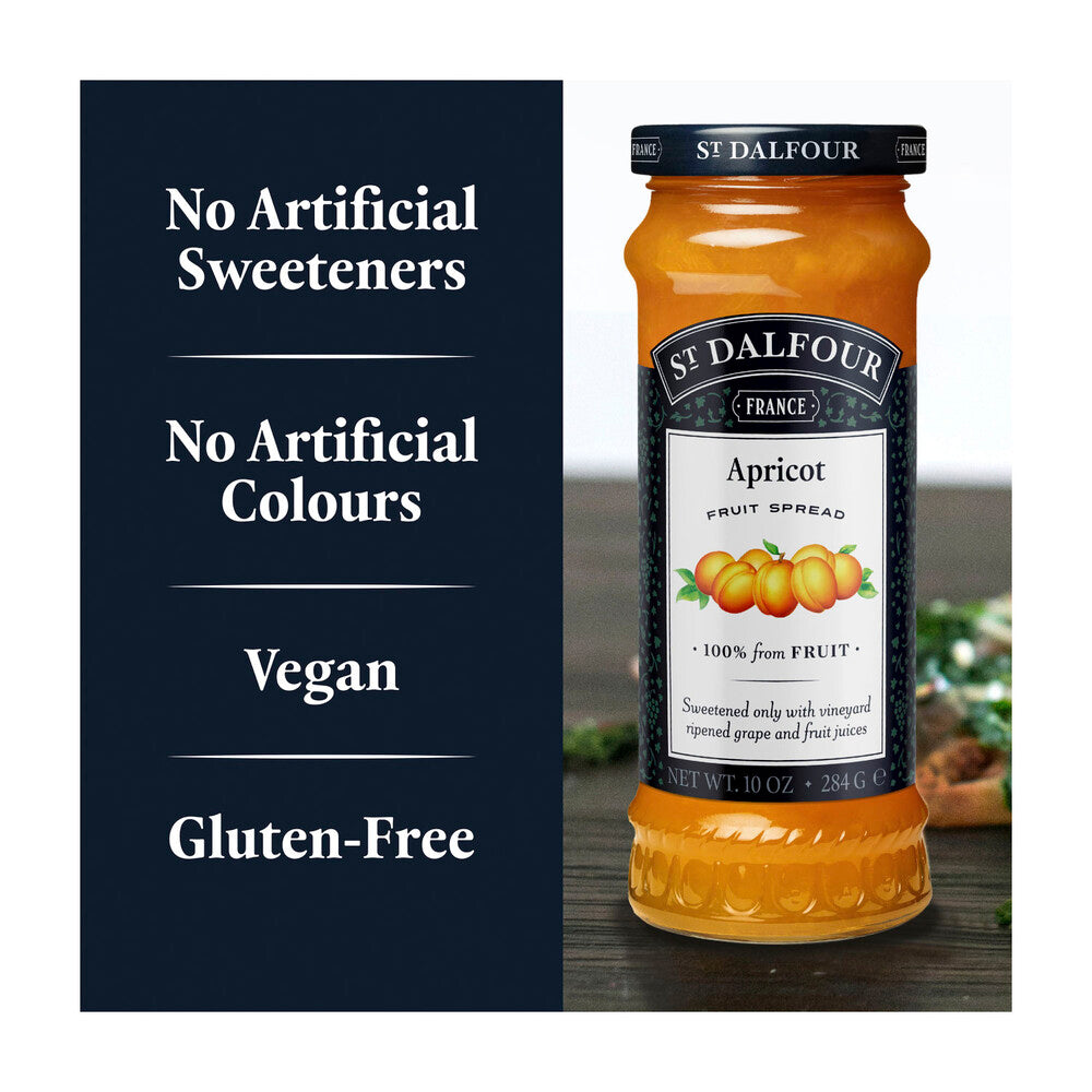 St Dalfour Thick Apricot Spread - 284g