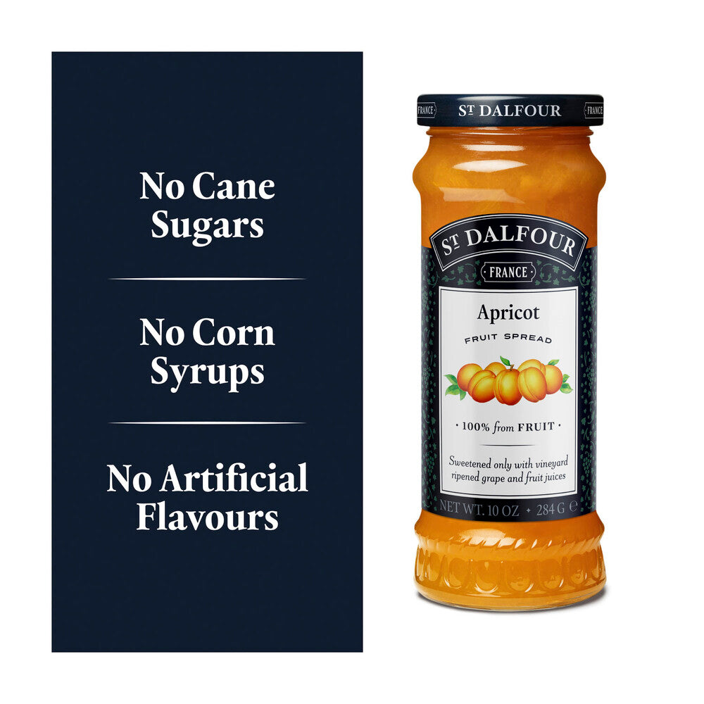 St Dalfour Thick Apricot Spread - 284g